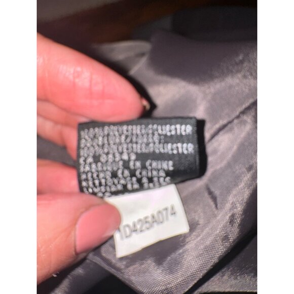 Kasper Oversized Structured Gray Blazer Jacket Plus Sz 16 Officewear Business - Picture 8 of 12